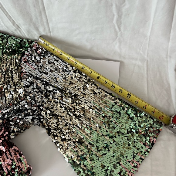 “A Coat of Many Colors”, Sequined party jacket Sz XXL - Picture 9 of 12